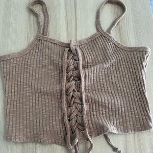 Forever 21 Tie Tank Top